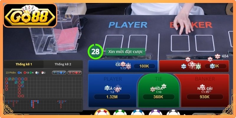 Baccarat Go88 có gì thu hút