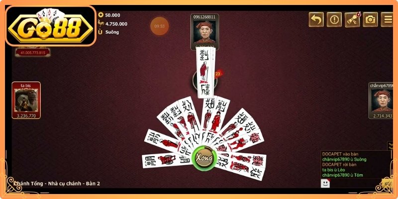 Cách chơi bài Tổ Tôm Go88 xây dựng lối chơi linh hoạt