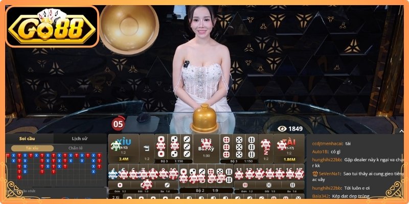 Lựa chọn cược tài xỉu quen thuộc